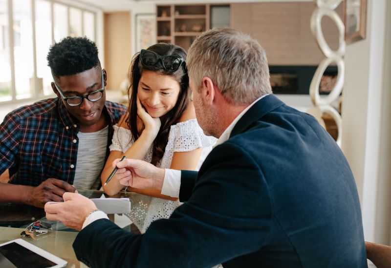 leasehold tenants at table